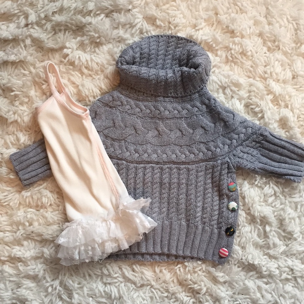 Size 4 Matilda Jane “flaxen Reese” sweater